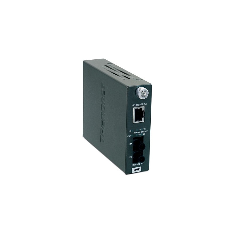Trendnet TFC-110MST 10/100 Multi Mode ST Fiber Converter 