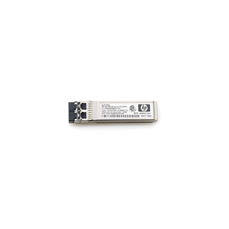 HP B-series 8Gb Extended Long Wave 25km Fibre Channel SFP+ Transceiver 1 Pack