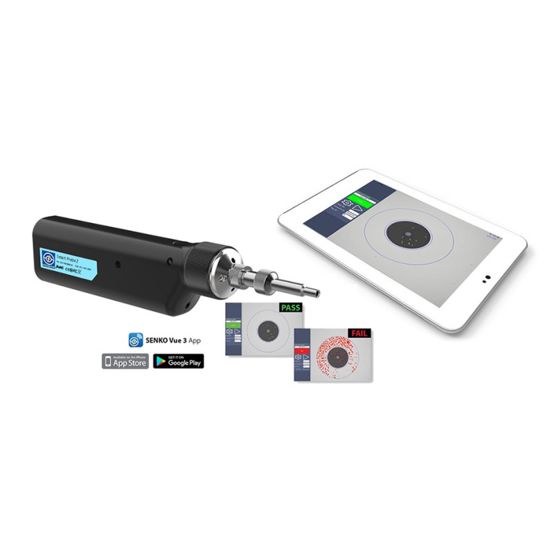 Senko Smart Probe 2 Fiber Inspection Scope Kit with 1.25mm and 2.5mm Tips -  WiFi Streaming Enabled