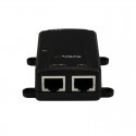 1 Port Gigabit PoE+ Power over Ethernet Injector 48V / 30W - 802.3at / 802.3af - Wall-Mountable