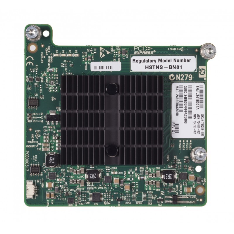 HP InfiniBand QDR/Ethernet 10Gb 2-port 544+M Adapter
